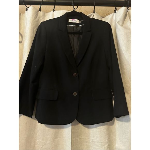 Calvin Klein | Jackets & Coats | Calvin Klein P Navy Blue Suit Jacket ...